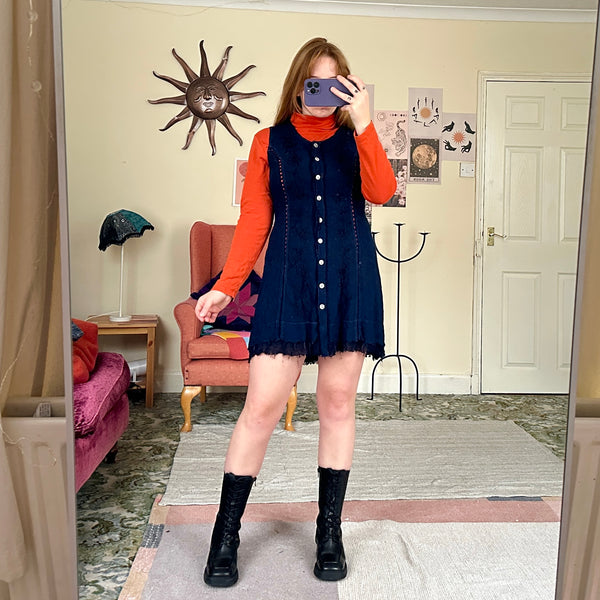 Midnight mini dress (M)