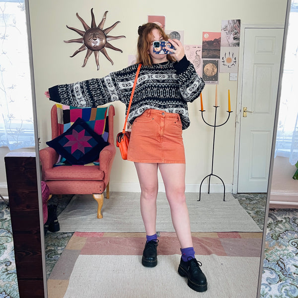 Obsidian knit jumper (XL)