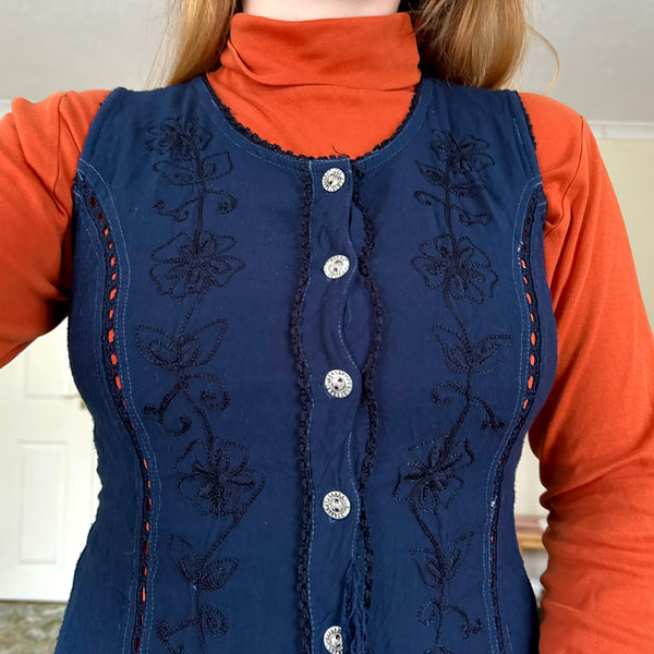 Midnight mini dress (M)
