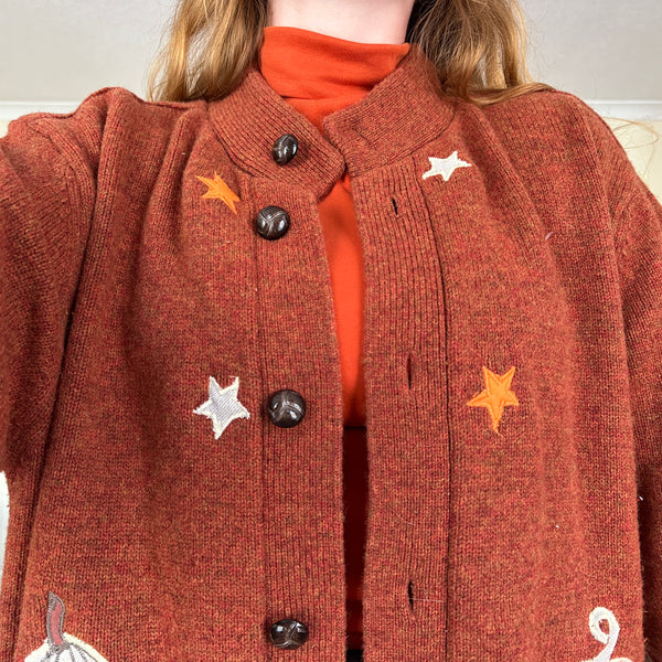 Pumpkin cardigan (XXL)