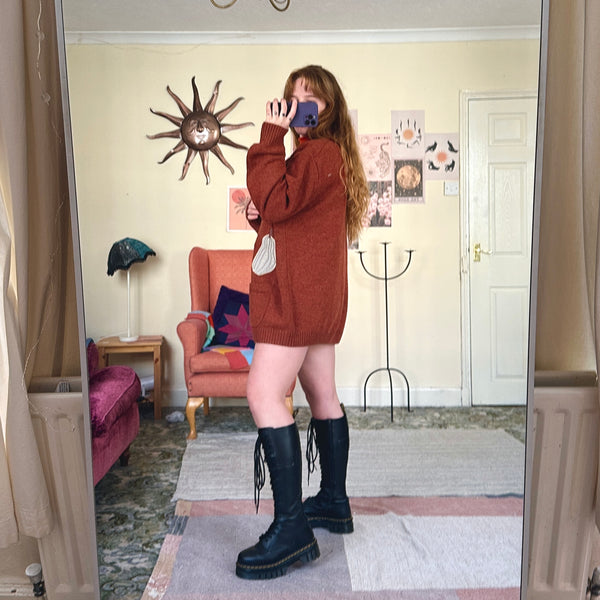 Pumpkin cardigan (XXL)