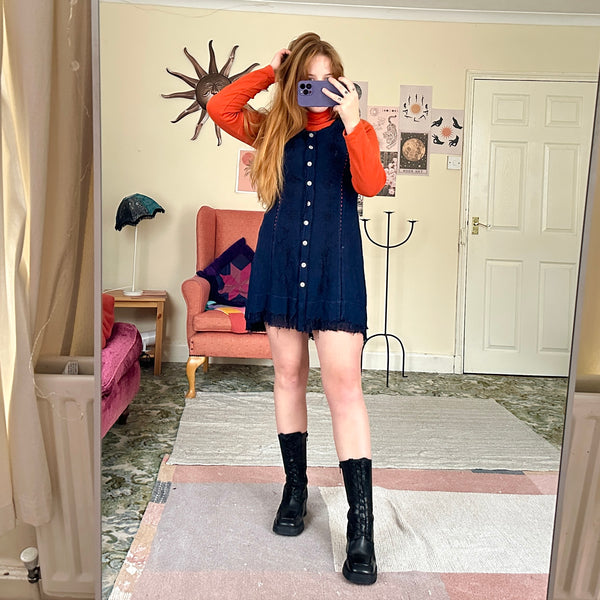 Midnight mini dress (M)