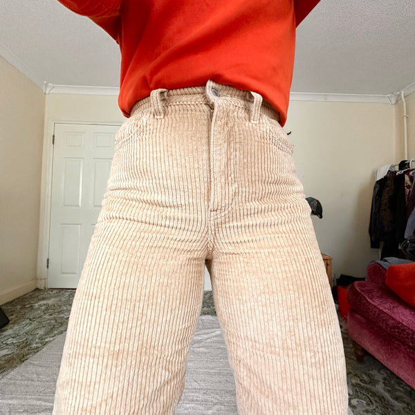 Beige cords (W28)