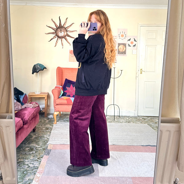 Sun and moon knit jacket (L)