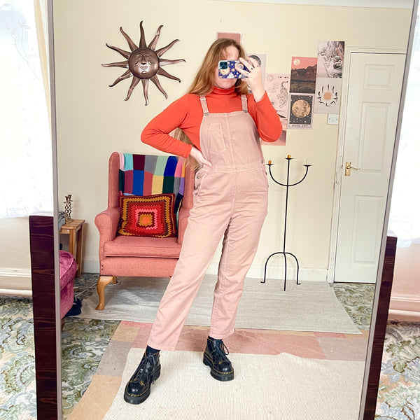 Mink dungarees (S)