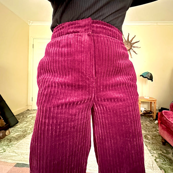 Burgundy cords (W30)