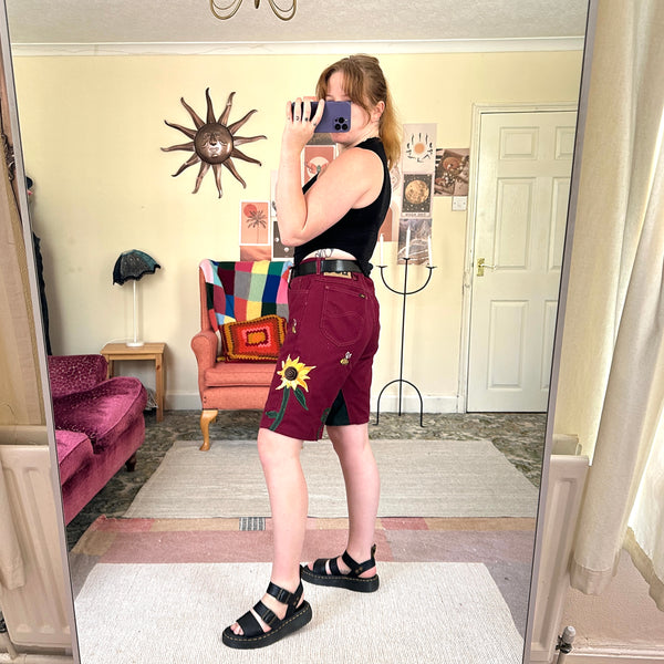 Sunflower jorts (W34)