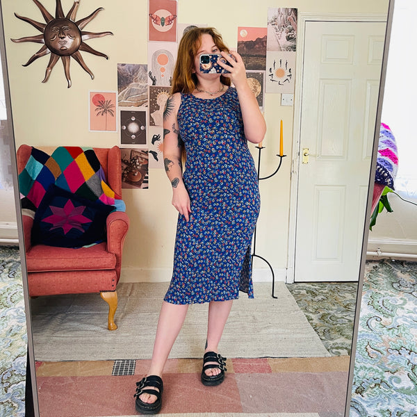 Bluebell midi dress (M)