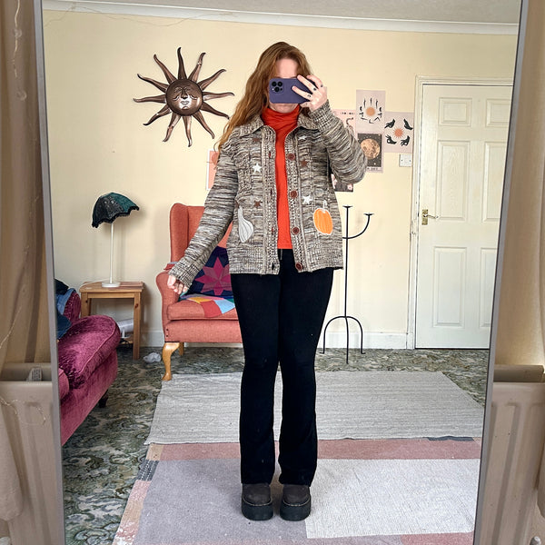 Gourd cardigan (L)
