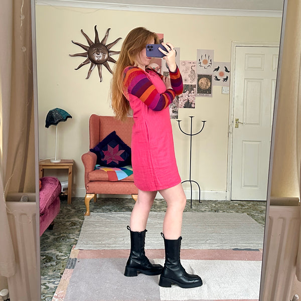 Bubblegum mini dress (M)
