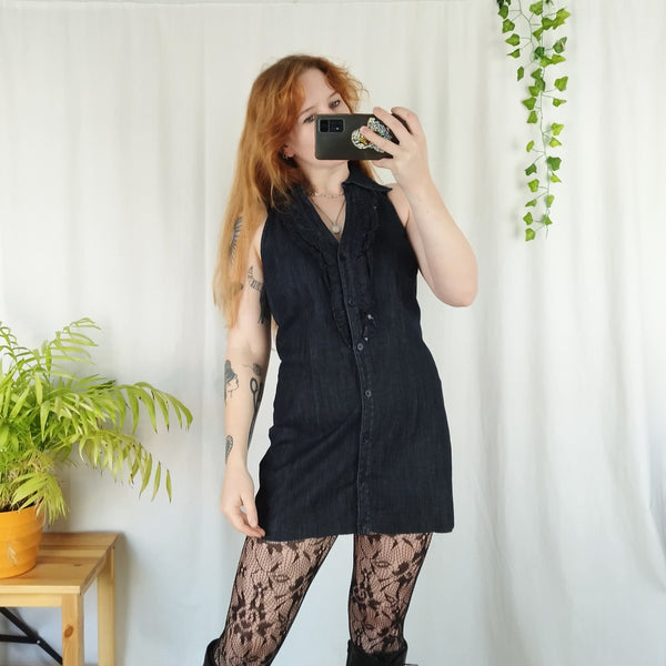 Daisy denim dress (M)