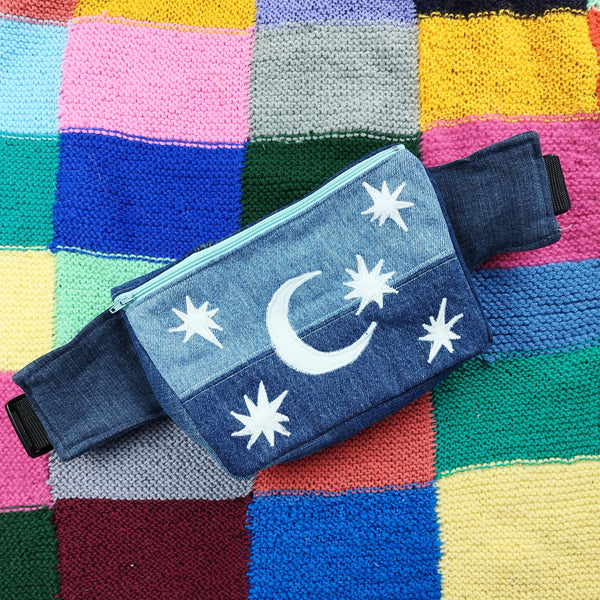 Moon cross body bag