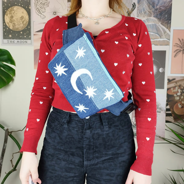 Moon cross body bag