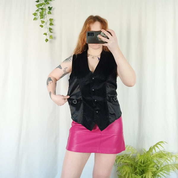 Satin waistcoat (M)