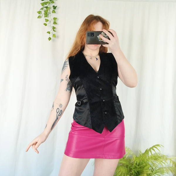 Satin waistcoat (M)