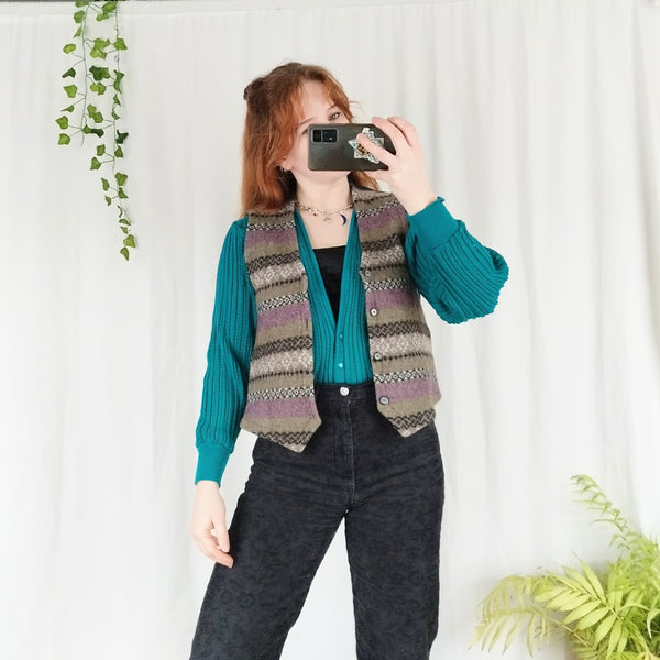 Sage gilet (S)