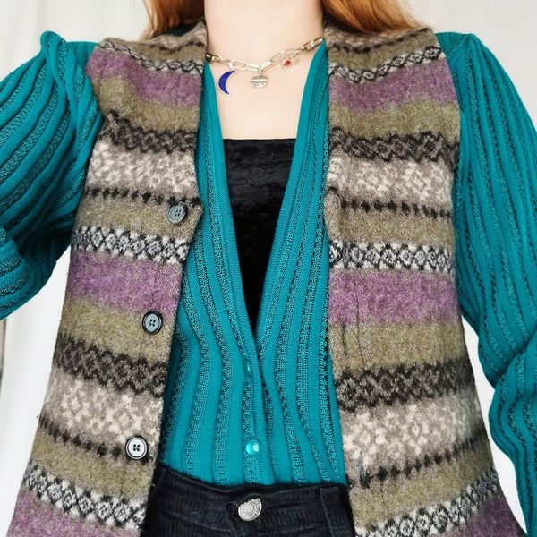 Sage gilet (S)