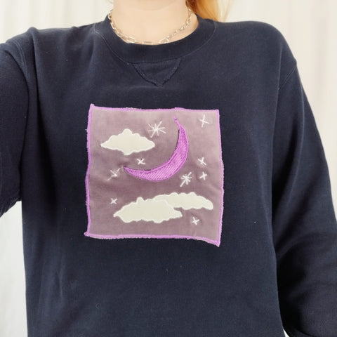 Moon sweater in grey (XL)