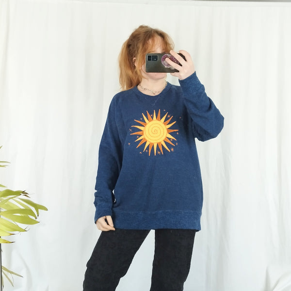 Sun sweater in navy (XL)