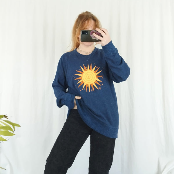 Sun sweater in navy (XL)