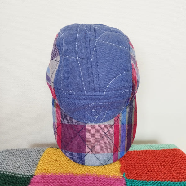 Brick quilted cap