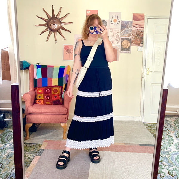Tiered skirt (S-M)