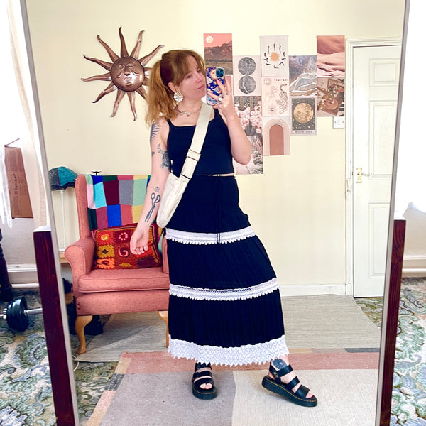 Tiered skirt (S-M)