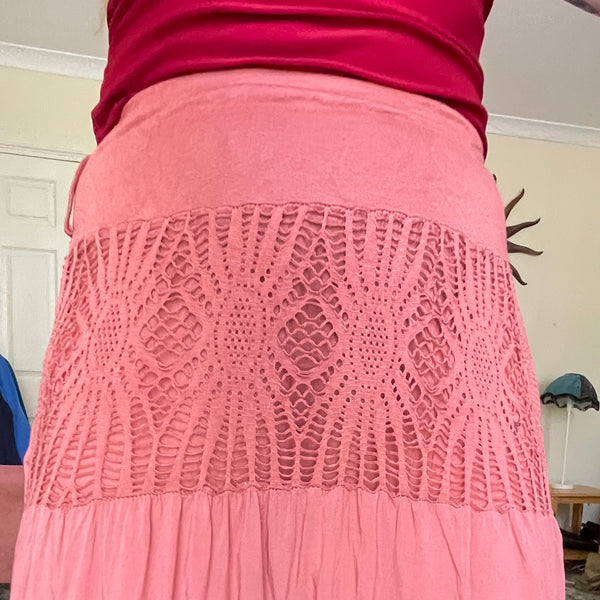 Rose midi skirt (S)