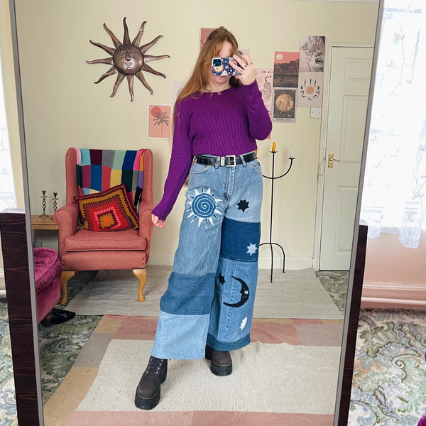 Astro mom jeans (W34)