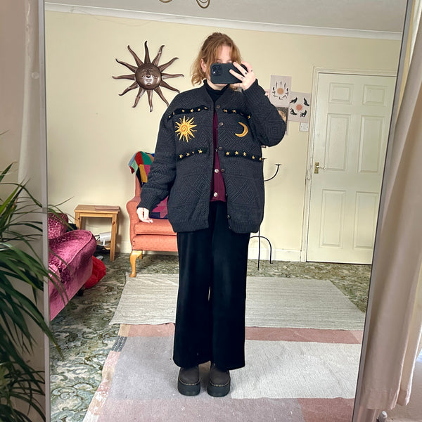 Celestial cardigan (2XL)