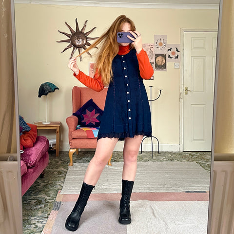Midnight mini dress (M)