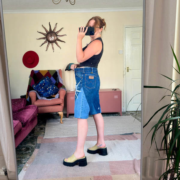 Heart jorts (W34)