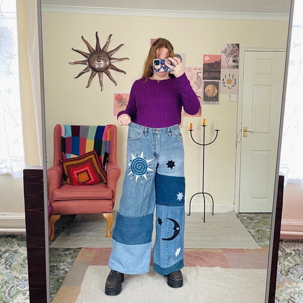 Astro mom jeans (W34)