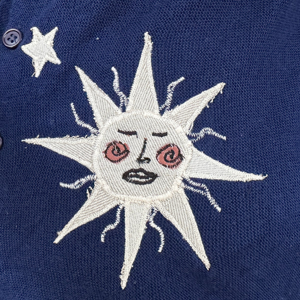 Sun and moon cardigan (S)