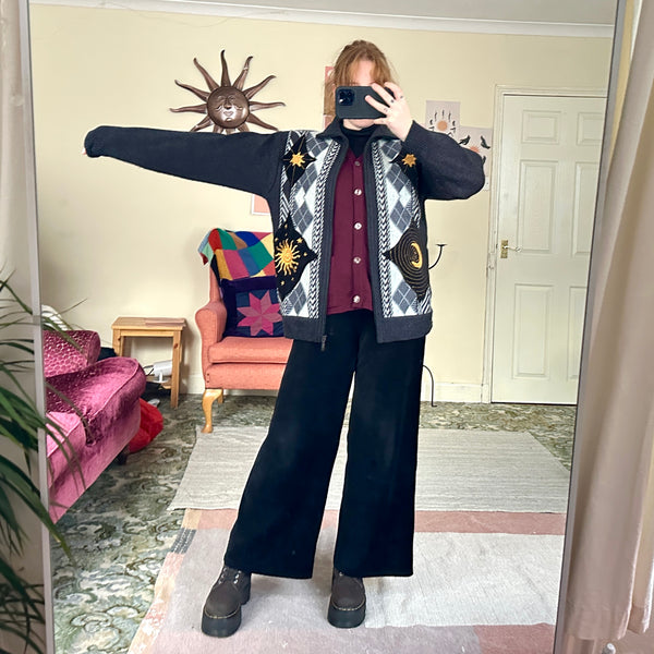 Celestial cardigan (XL)