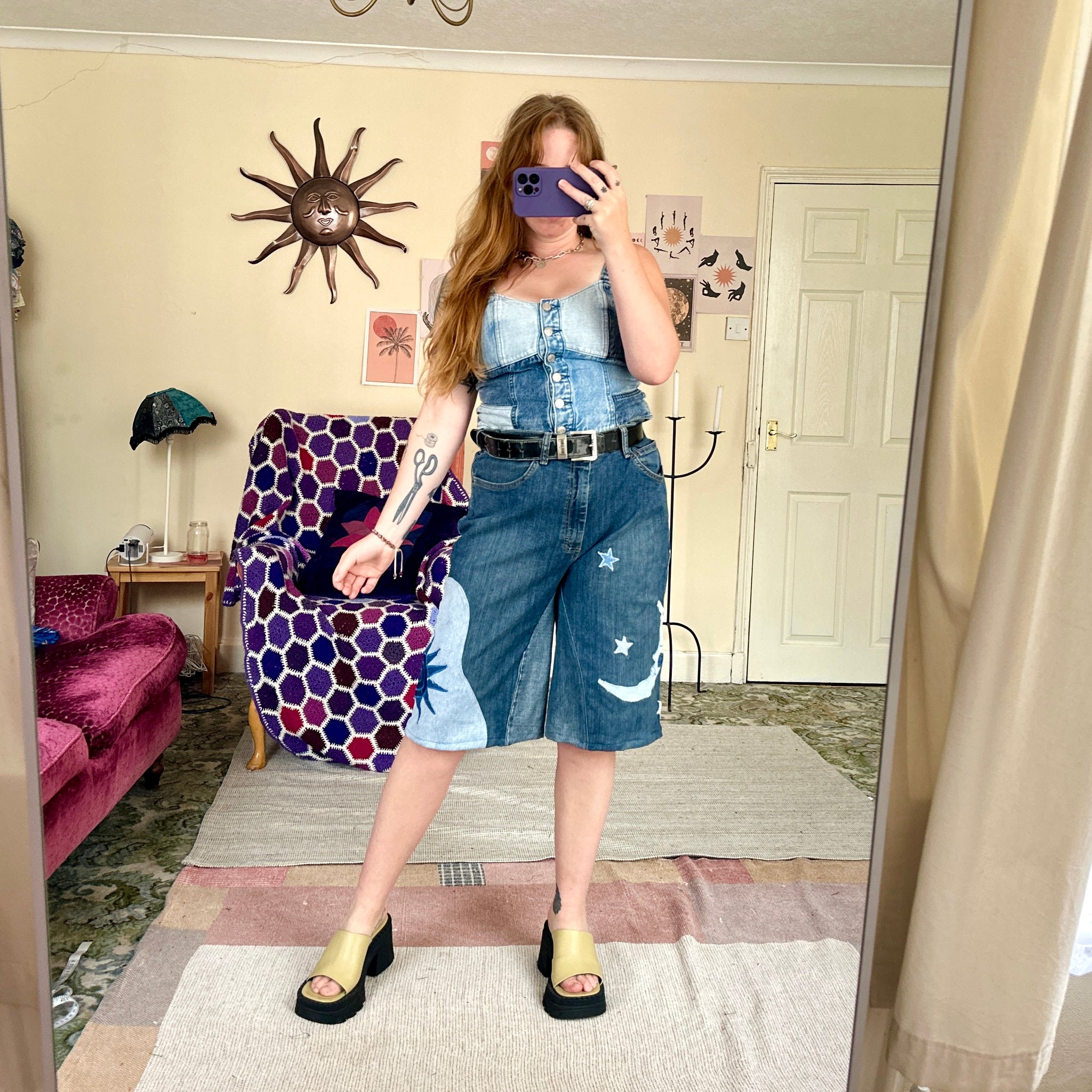 Celestial jorts (W36)