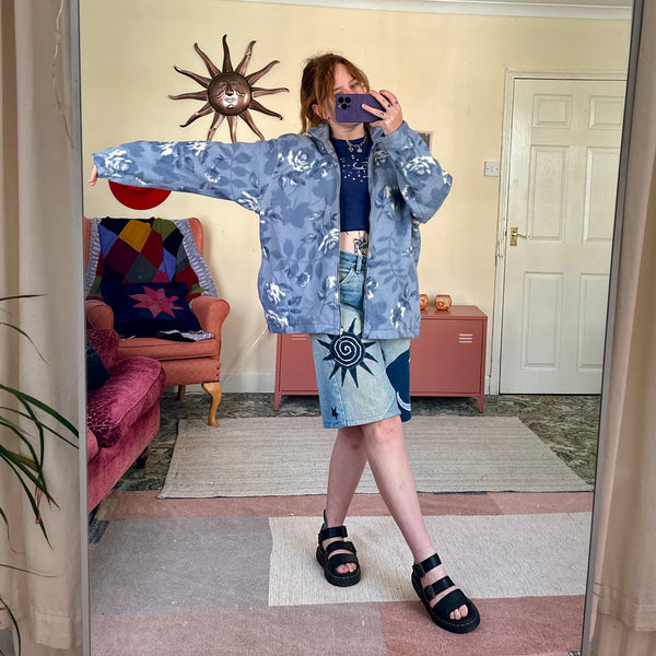 Cornflower fleece (L)