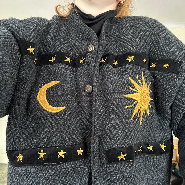 Celestial cardigan (2XL)