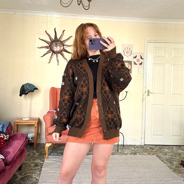 Earth cardigan (XL)