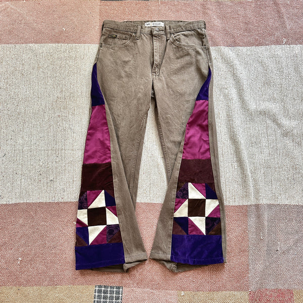 Earth patchwork jeans (W34)