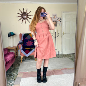 Rose pink dress (M)