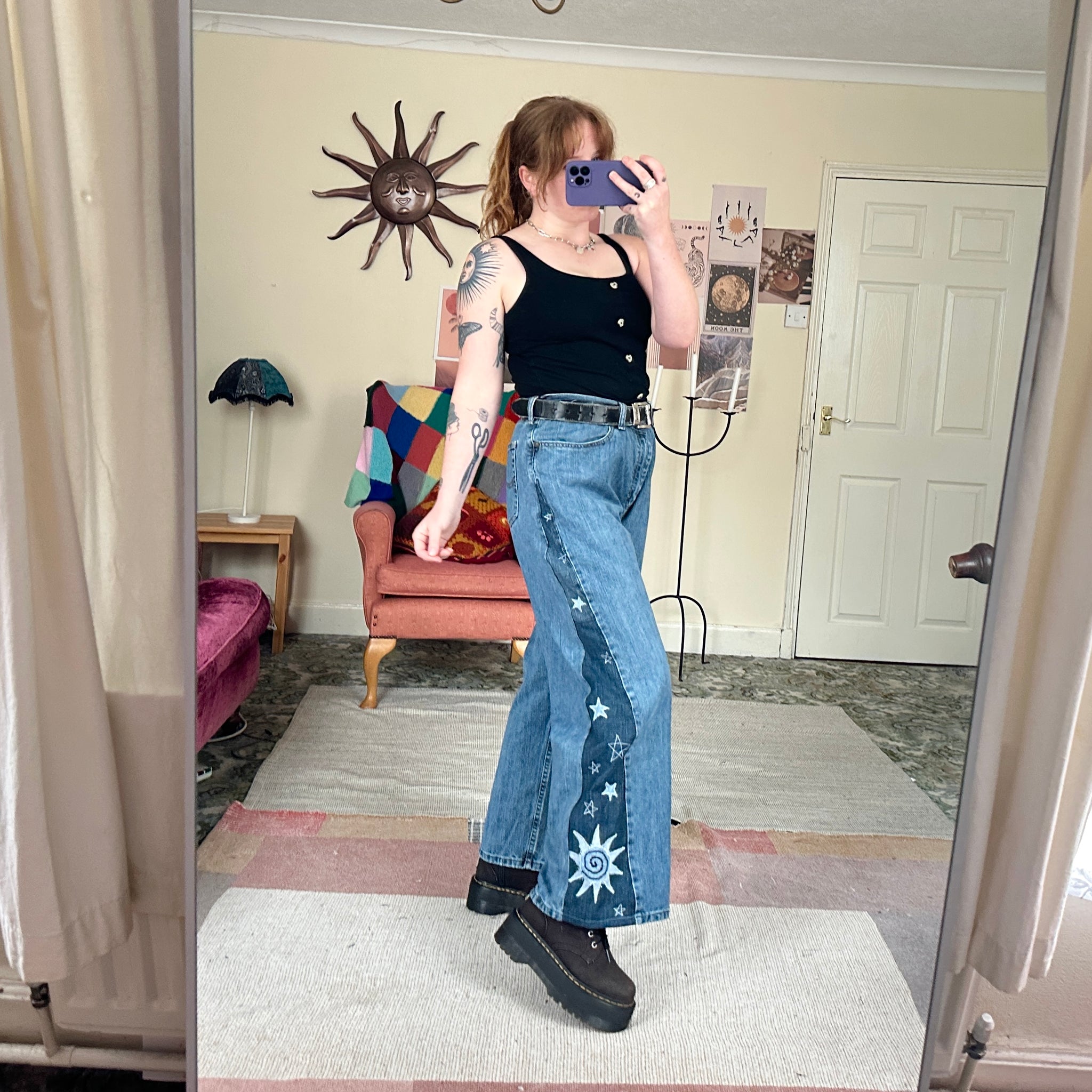 Starlight mom jeans (W38)
