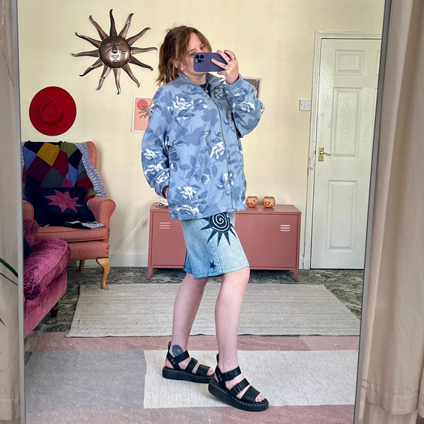 Cornflower fleece (L)