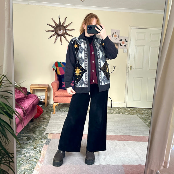 Celestial cardigan (XL)