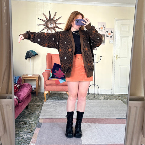 Earth cardigan (XL)