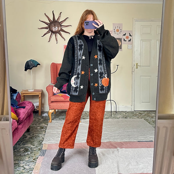 Pumpkin cardigan (2XL)