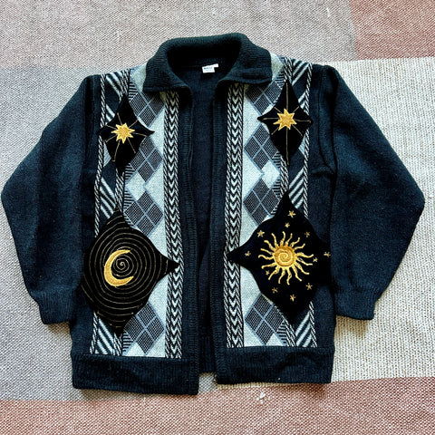 Celestial cardigan (XL)