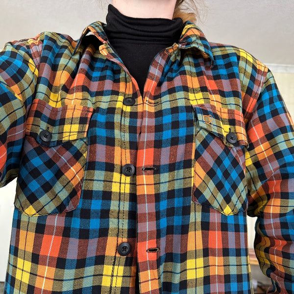Harvest plaid jacket (M)