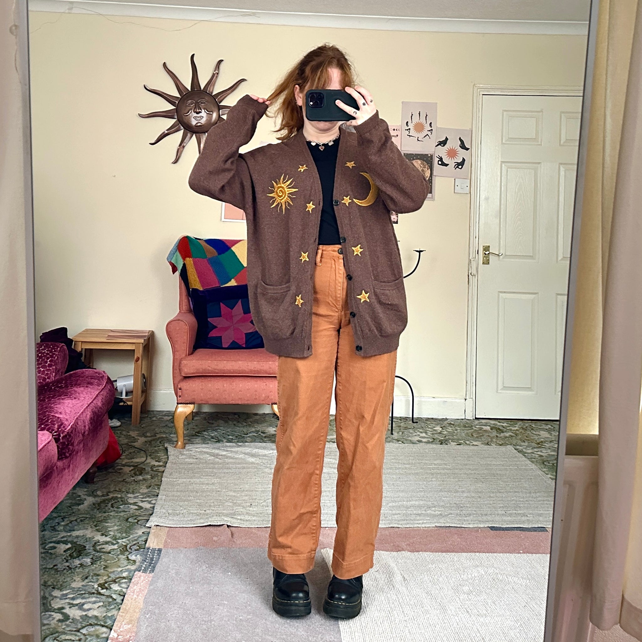 Celestial cardigan (L)