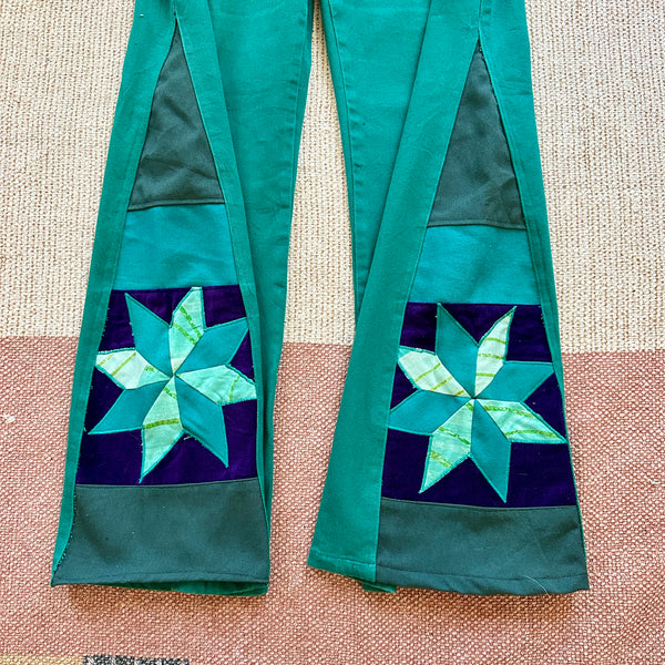Star patchwork jeans (W32)